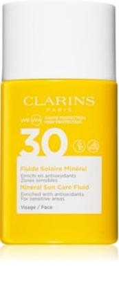 CLARINS SUN MINERAL SUN CARE FLUID SPF30 FACE 30 ML